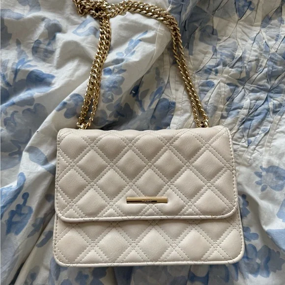 Elegant Cream Quilted Women\'s Bag Bags | Elegant Cream Quilted Shoulder Bag | Poshmark main image 2
